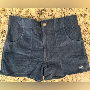 Navy Hammies Corduroy Shorts Men’s Size 34
